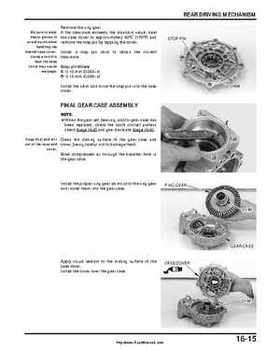 2000-2003 Honda TRX350 Rancher factory service manual, Page 281
