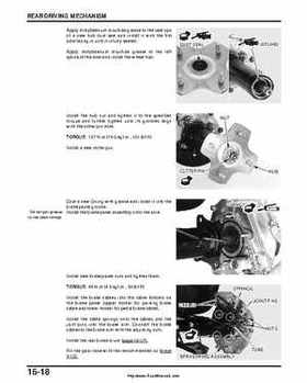 2000-2003 Honda TRX350 Rancher factory service manual, Page 284