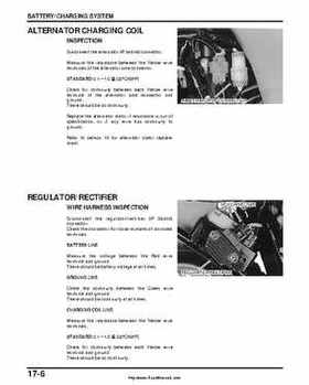 2000-2003 Honda TRX350 Rancher factory service manual, Page 292