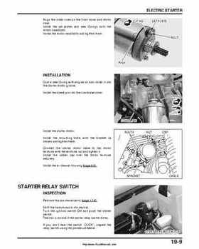 2000-2003 Honda TRX350 Rancher factory service manual, Page 309