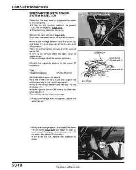 2000-2003 Honda TRX350 Rancher factory service manual, Page 322