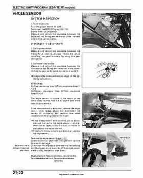 2000-2003 Honda TRX350 Rancher factory service manual, Page 348