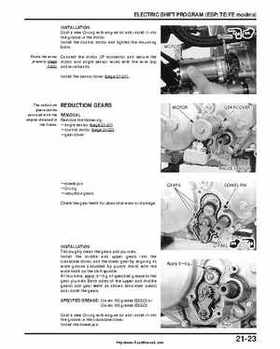 2000-2003 Honda TRX350 Rancher factory service manual, Page 351