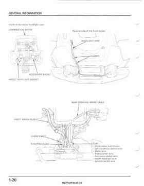 2001-2003 Honda TRX500FA Factory Service Manual, Page 24