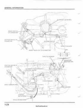 2001-2003 Honda TRX500FA Factory Service Manual, Page 28