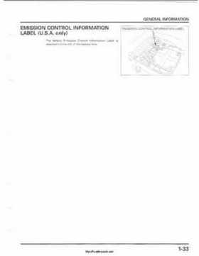 2001-2003 Honda TRX500FA Factory Service Manual, Page 37