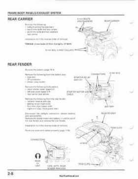 2001-2003 Honda TRX500FA Factory Service Manual, Page 46