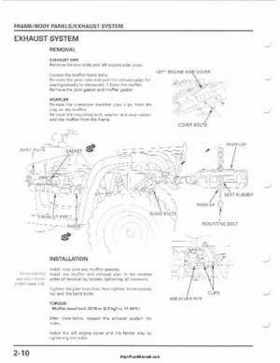 2001-2003 Honda TRX500FA Factory Service Manual, Page 48