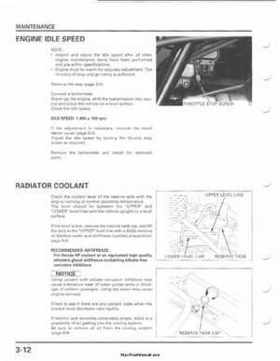 2001-2003 Honda TRX500FA Factory Service Manual, Page 62