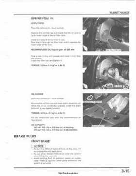 2001-2003 Honda TRX500FA Factory Service Manual, Page 65