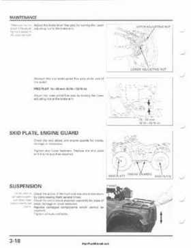 2001-2003 Honda TRX500FA Factory Service Manual, Page 68