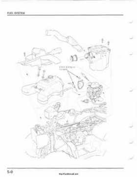 2001-2003 Honda TRX500FA Factory Service Manual, Page 86