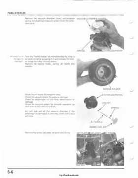 2001-2003 Honda TRX500FA Factory Service Manual, Page 92
