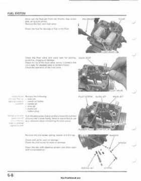 2001-2003 Honda TRX500FA Factory Service Manual, Page 94
