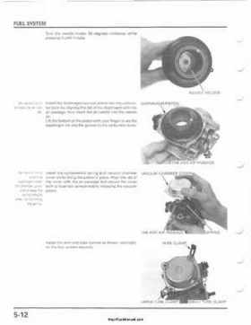 2001-2003 Honda TRX500FA Factory Service Manual, Page 98