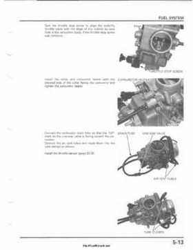 2001-2003 Honda TRX500FA Factory Service Manual, Page 99