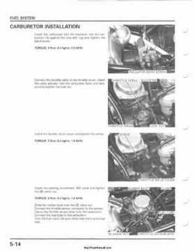 2001-2003 Honda TRX500FA Factory Service Manual, Page 100