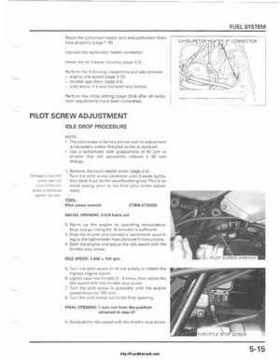 2001-2003 Honda TRX500FA Factory Service Manual, Page 101