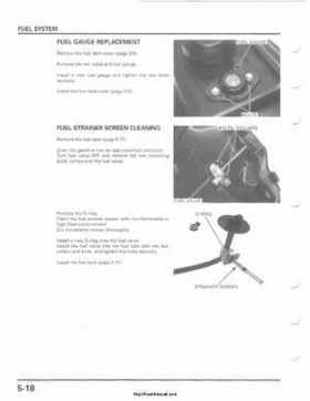 2001-2003 Honda TRX500FA Factory Service Manual, Page 104