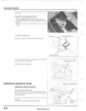 2001-2003 Honda TRX500FA Factory Service Manual, Page 112