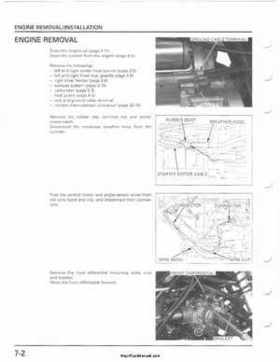 2001-2003 Honda TRX500FA Factory Service Manual, Page 122