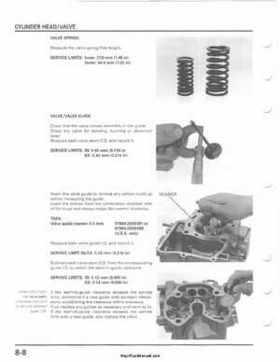 2001-2003 Honda TRX500FA Factory Service Manual, Page 138