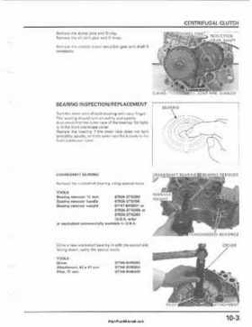 2001-2003 Honda TRX500FA Factory Service Manual, Page 161