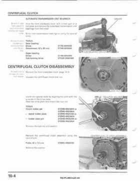 2001-2003 Honda TRX500FA Factory Service Manual, Page 162