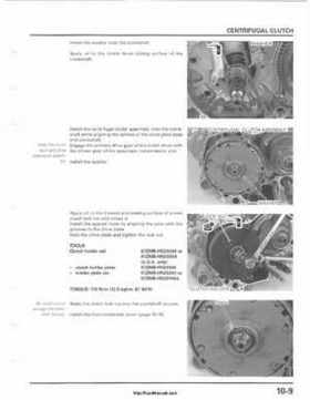 2001-2003 Honda TRX500FA Factory Service Manual, Page 167