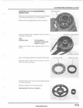 2001-2003 Honda TRX500FA Factory Service Manual, Page 179