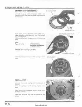 2001-2003 Honda TRX500FA Factory Service Manual, Page 180