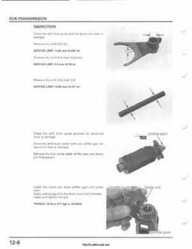 2001-2003 Honda TRX500FA Factory Service Manual, Page 188
