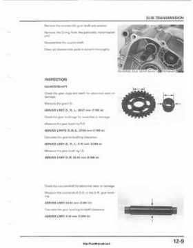 2001-2003 Honda TRX500FA Factory Service Manual, Page 191