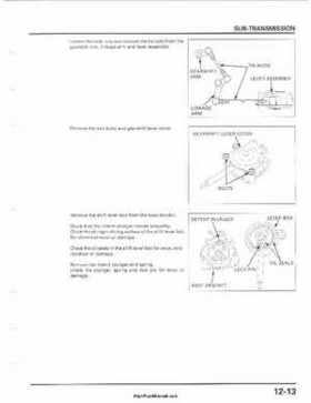 2001-2003 Honda TRX500FA Factory Service Manual, Page 195