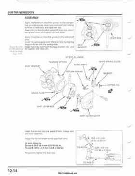 2001-2003 Honda TRX500FA Factory Service Manual, Page 196