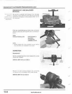 2001-2003 Honda TRX500FA Factory Service Manual, Page 206