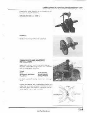 2001-2003 Honda TRX500FA Factory Service Manual, Page 207
