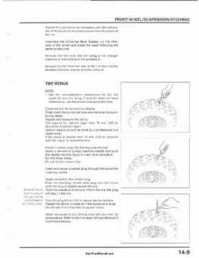 2001-2003 Honda TRX500FA Factory Service Manual, Page 223
