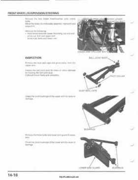 2001-2003 Honda TRX500FA Factory Service Manual, Page 230