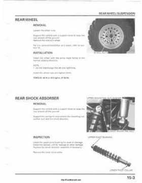 2001-2003 Honda TRX500FA Factory Service Manual, Page 245