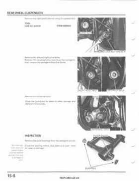 2001-2003 Honda TRX500FA Factory Service Manual, Page 248