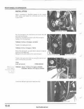 2001-2003 Honda TRX500FA Factory Service Manual, Page 250