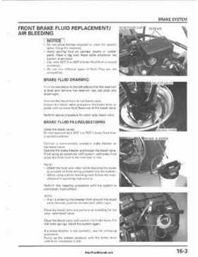 2001-2003 Honda TRX500FA Factory Service Manual, Page 255
