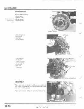 2001-2003 Honda TRX500FA Factory Service Manual, Page 268