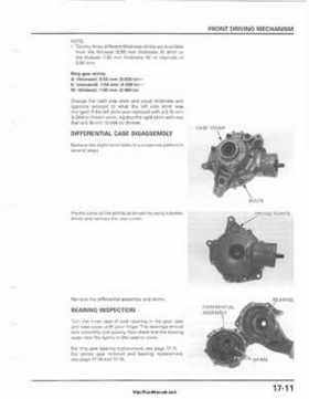 2001-2003 Honda TRX500FA Factory Service Manual, Page 283
