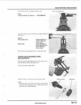 2001-2003 Honda TRX500FA Factory Service Manual, Page 309