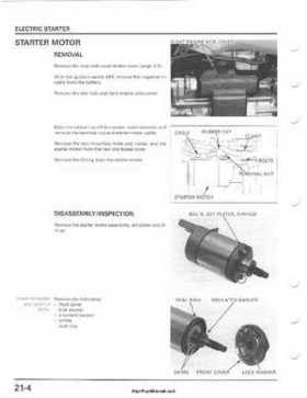 2001-2003 Honda TRX500FA Factory Service Manual, Page 338