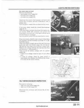 2001-2003 Honda TRX500FA Factory Service Manual, Page 357