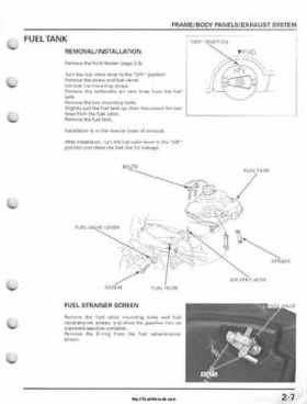 2001-2005 Honda TRX250EX Sportrax TRX250EX Factory Service Manual, Page 33