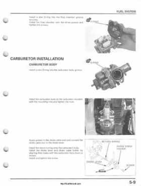 2001-2005 Honda TRX250EX Sportrax TRX250EX Factory Service Manual, Page 73